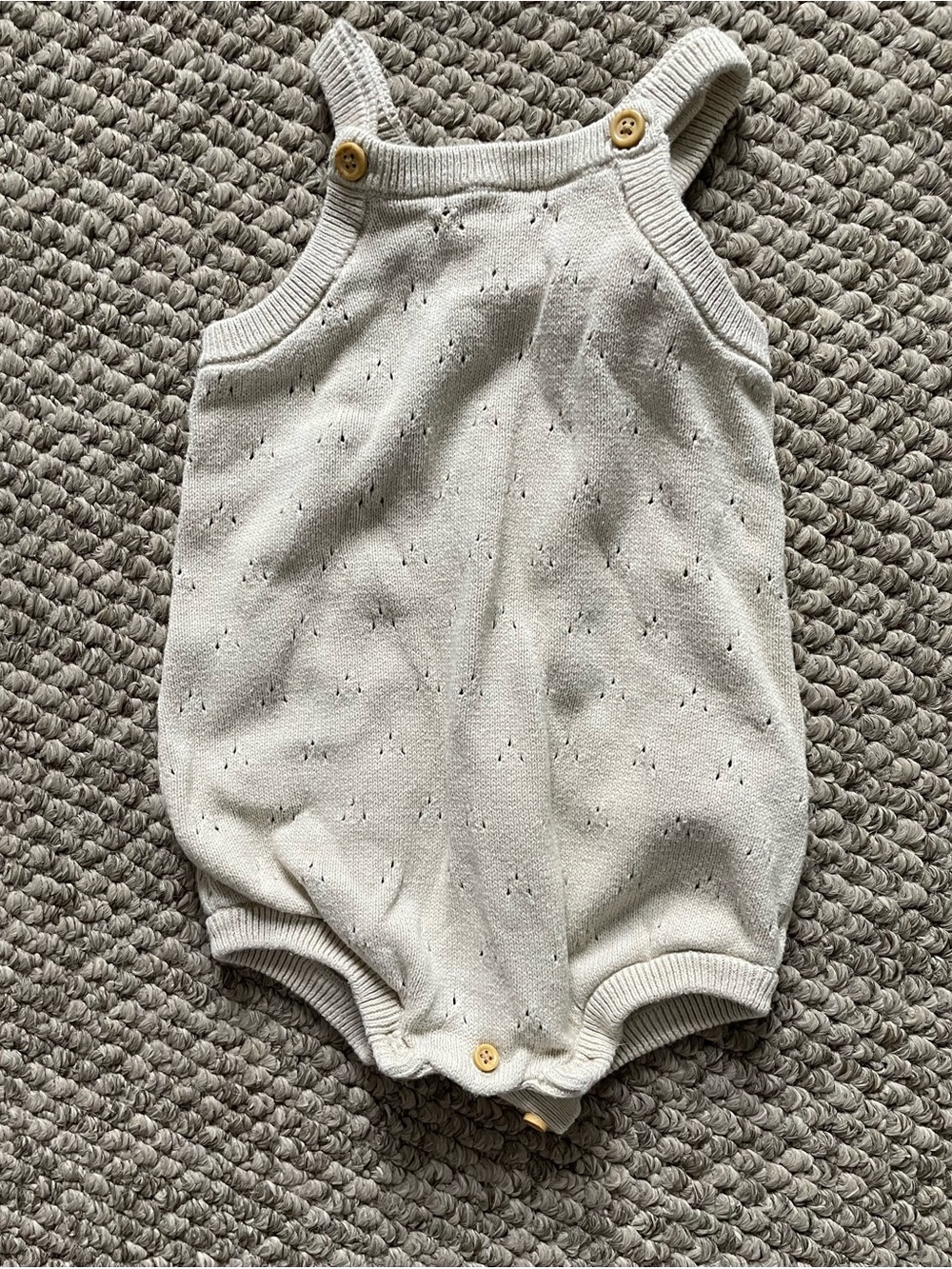 Little Planet Knit Bodysuit 18M